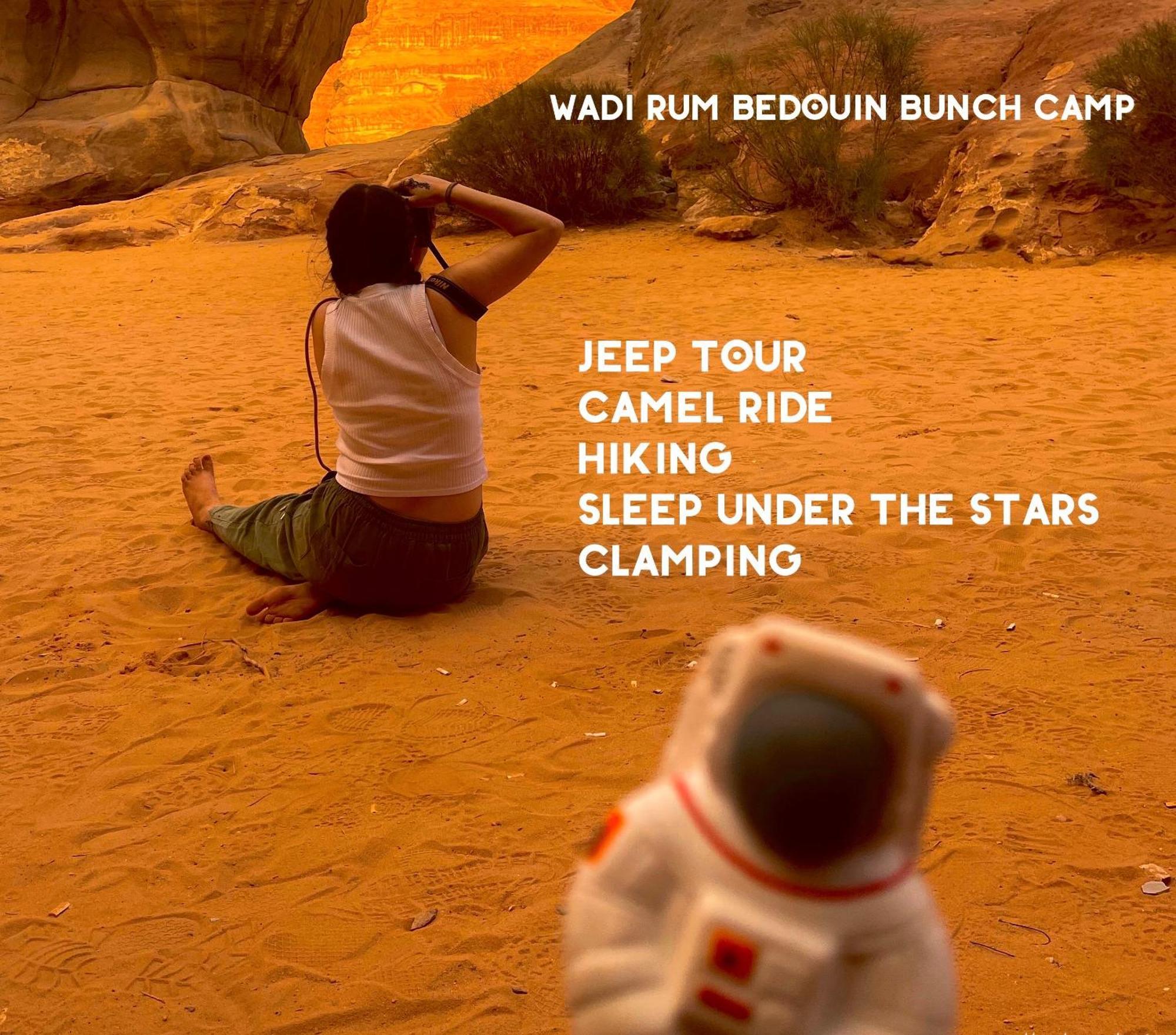 Bedouin Bunch Camp Hotel Rum vádi Kültér fotó